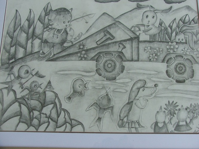 丁堰小学举办科技幻想绘画比赛活动