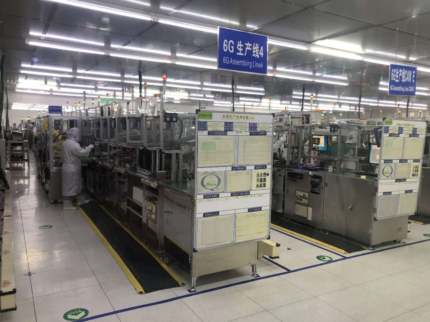 苏州松下半导体有限公司生产车间